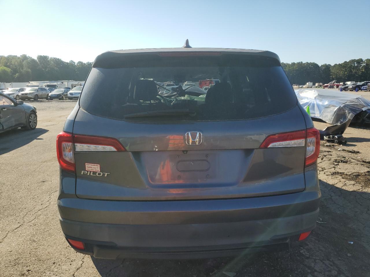 2019 Honda Pilot Lx VIN: 5FNYF5H1XKB028727 Lot: 84622385