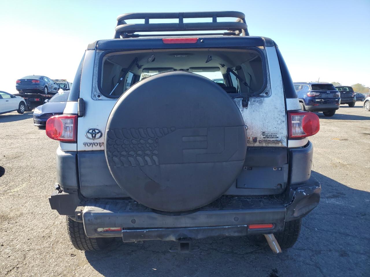 2007 Toyota Fj Cruiser VIN: JTEBU11F170068044 Lot: 90318235