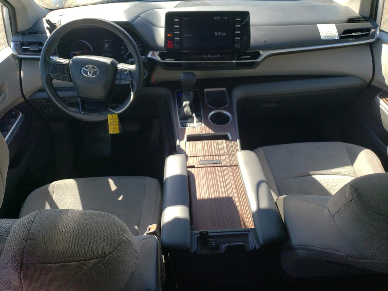 2022 Toyota Sienna Le VIN: 5TDKRKEC8NS116595 Lot: 85695915