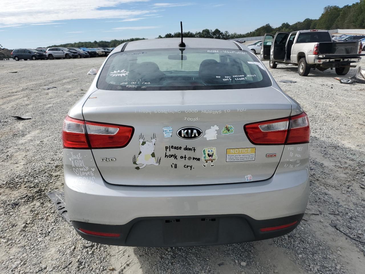 2015 Kia Rio Lx VIN: KNADM4A30F6479366 Lot: 81941185