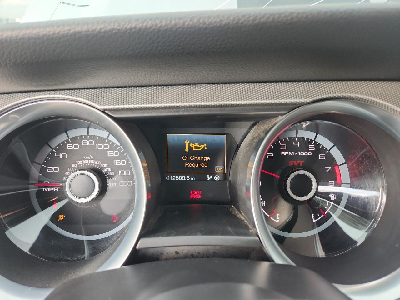 2014 Ford Mustang Shelby Gt500 VIN: 1ZVBP8JZ0E5261118 Lot: 85494295