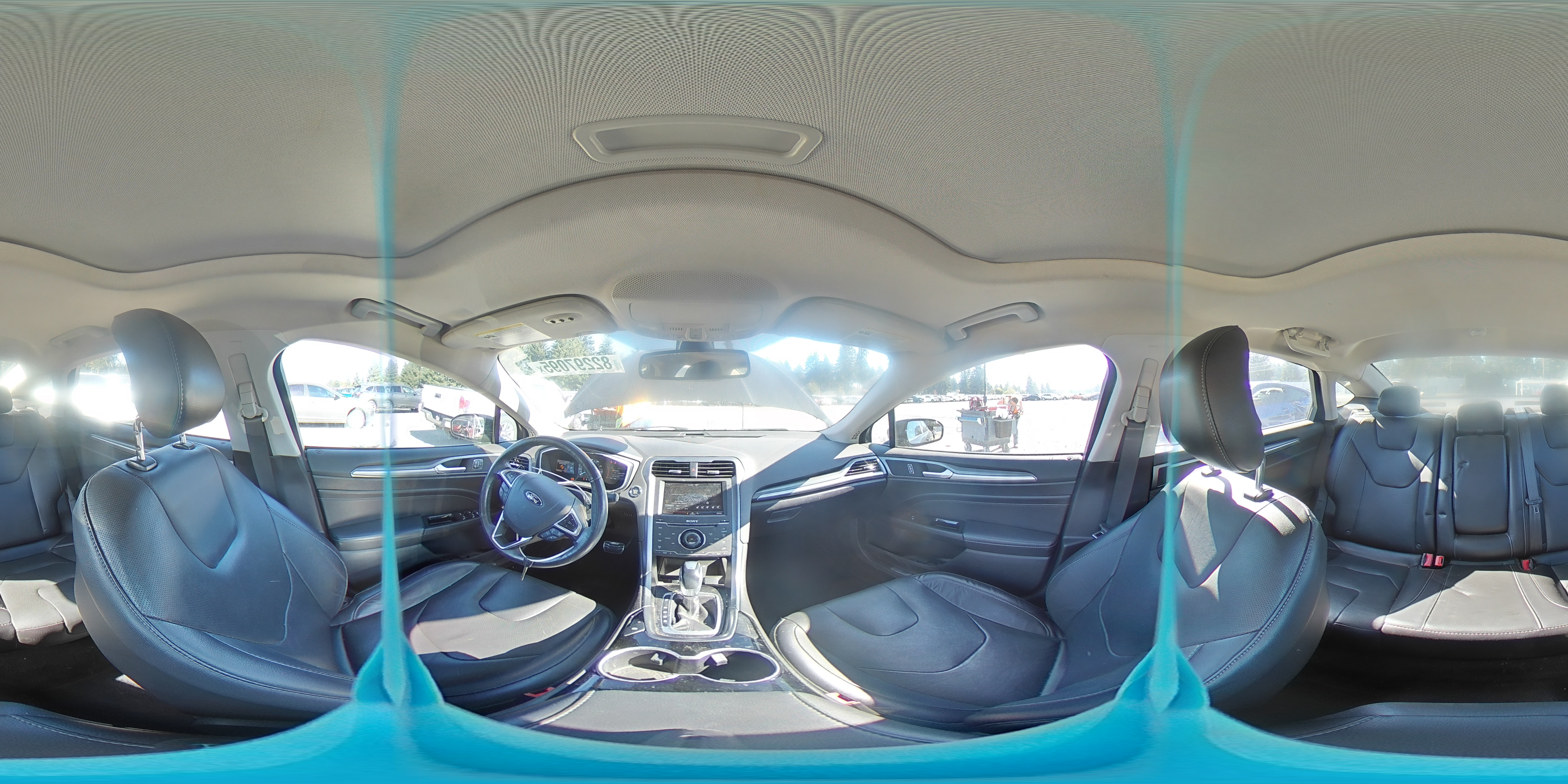 2015 Ford Fusion Titanium VIN: 3FA6P0D97FR161457 Lot: 82297095