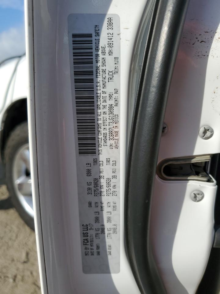 2018 Ram 1500 Slt VIN: 3C6RR7LT3JG130984 Lot: 84972905