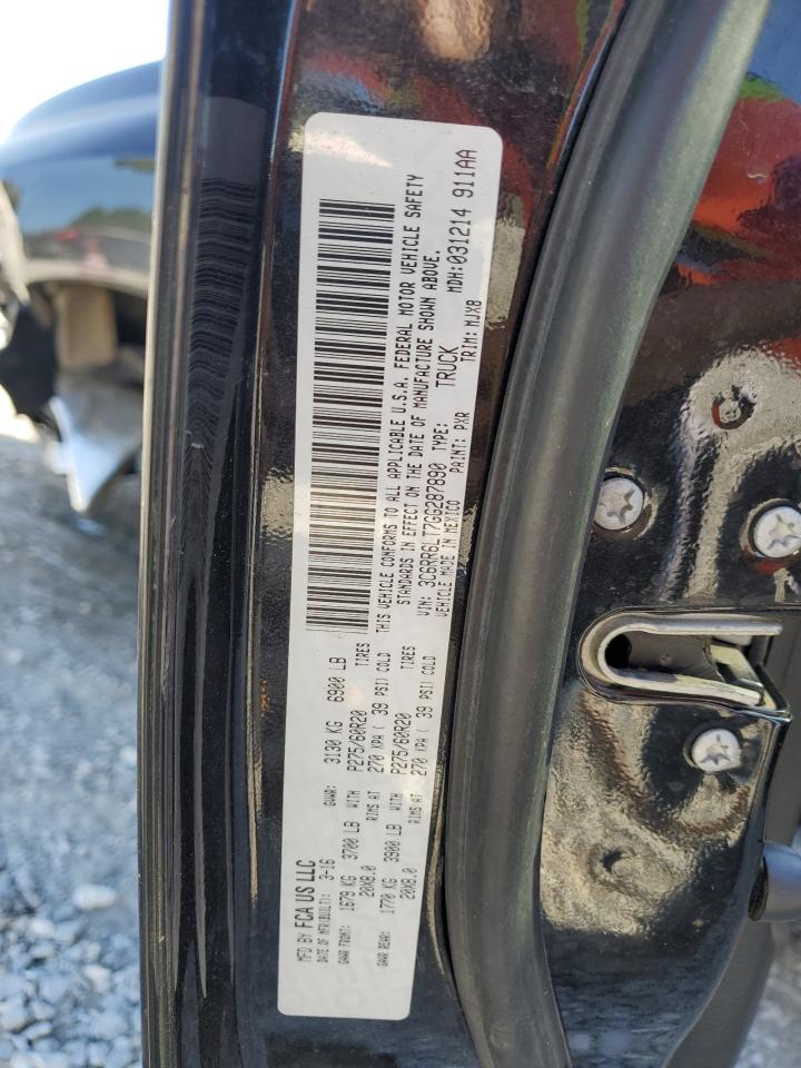 2016 Ram 1500 Slt VIN: 3C6RR6LT7GG287890 Lot: 82377875