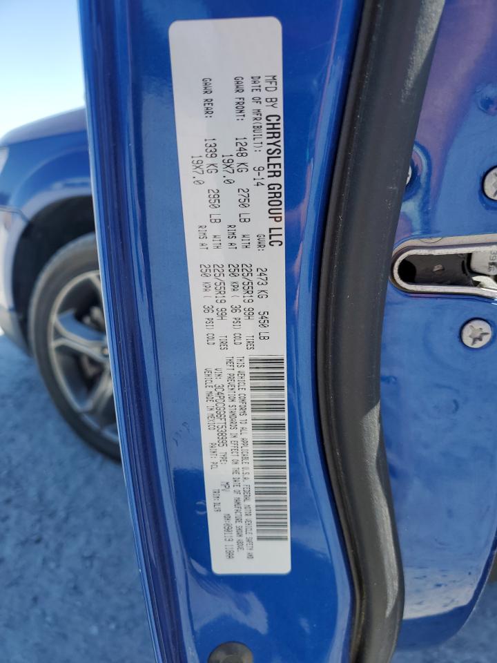 2015 Dodge Journey Crossroad VIN: 3C4PDCGG6FT538995 Lot: 85134985