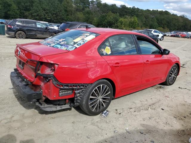  VOLKSWAGEN JETTA 2016 Красный