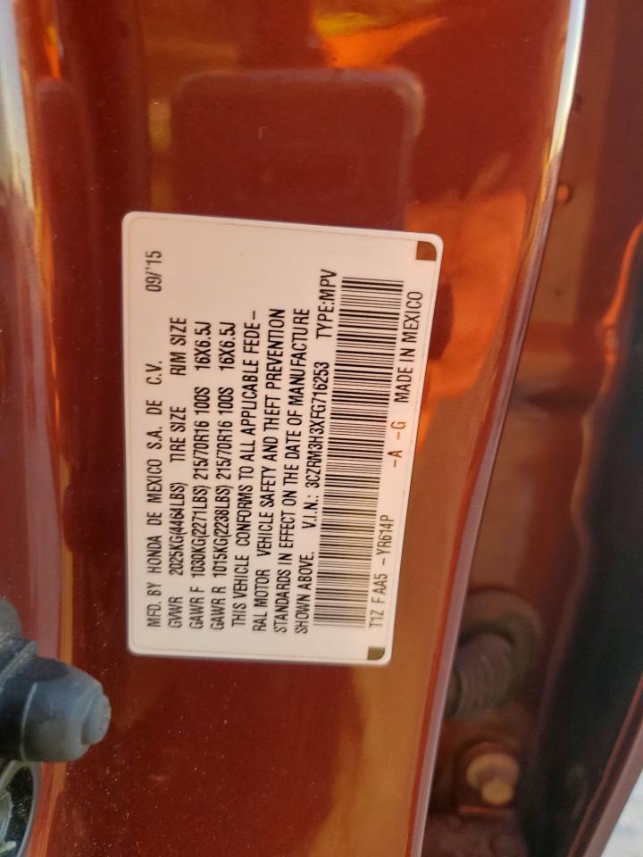 2015 Honda Cr-V Lx VIN: 3CZRM3H3XFG716253 Lot: 90679825