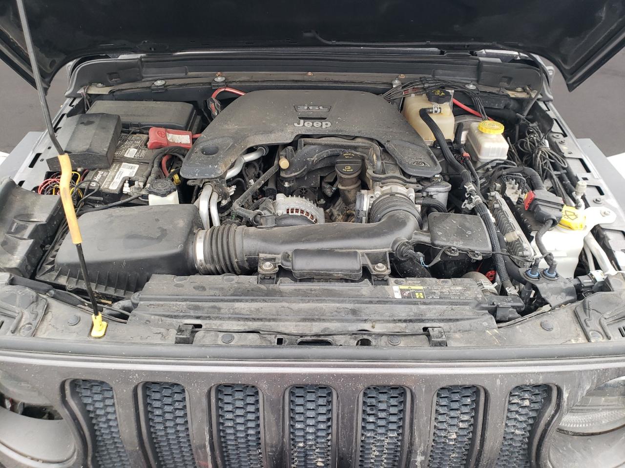 2019 Jeep Wrangler Unlimited Rubicon VIN: 1C4HJXFG4KW555241 Lot: 85547085