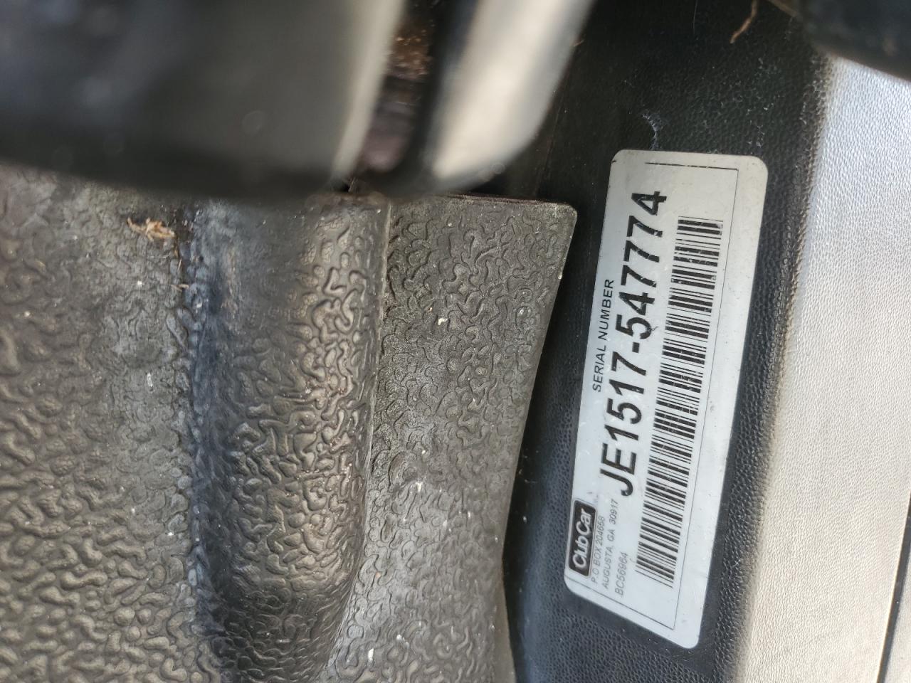 2017 Club Car Precedent VIN: JE1517547774 Lot: 90493685