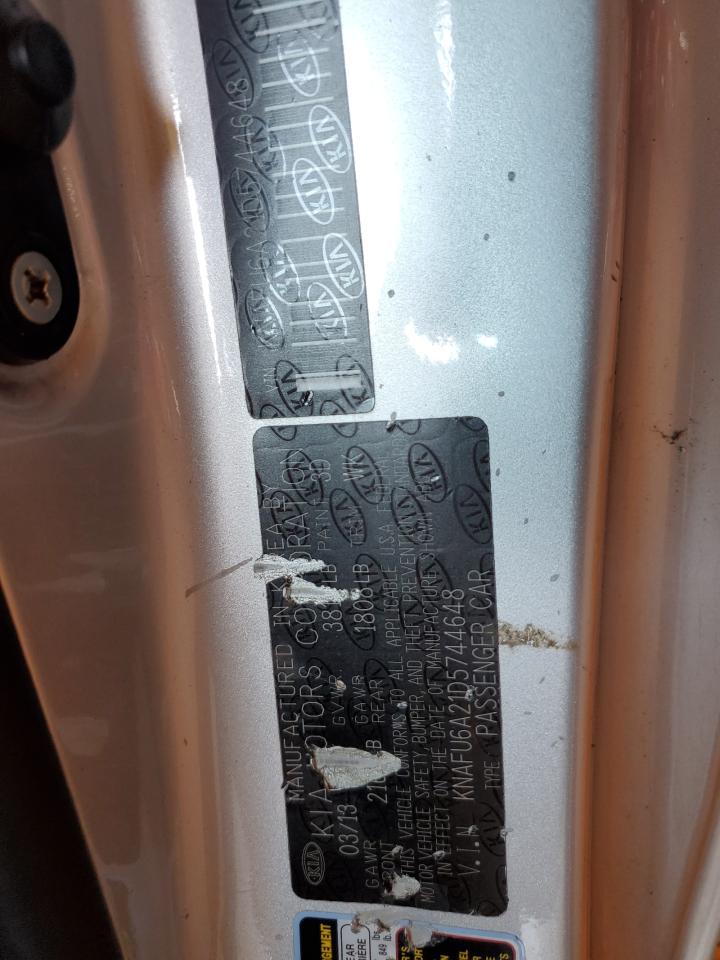 2013 Kia Forte Ex VIN: KNAFU6A21D5744648 Lot: 82363325