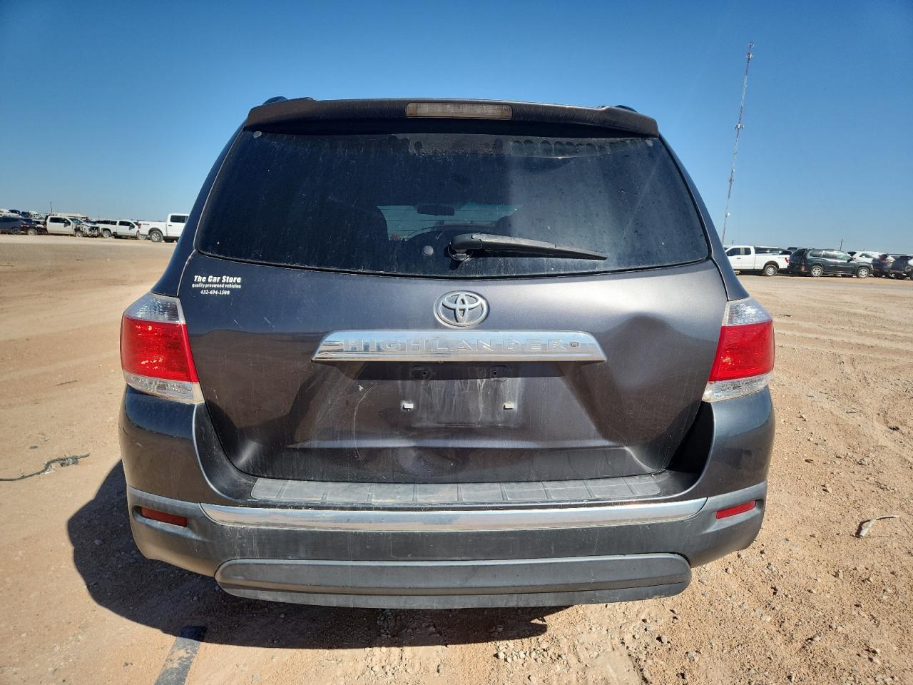 2013 Toyota Highlander Base VIN: 5TDZK3EH8DS090776 Lot: 87458675