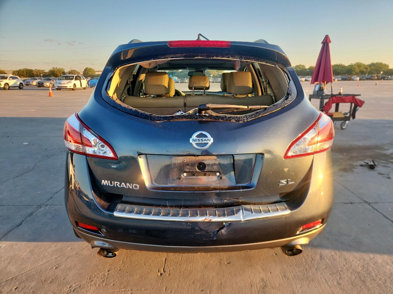 2012 Nissan Murano S VIN: JN8AZ1MU4CW107362 Lot: 85283585