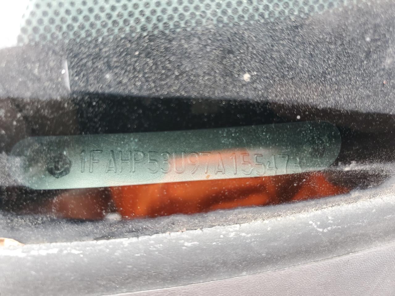 2007 Ford Taurus Se VIN: 1FAHP53U97A155473 Lot: 86438735