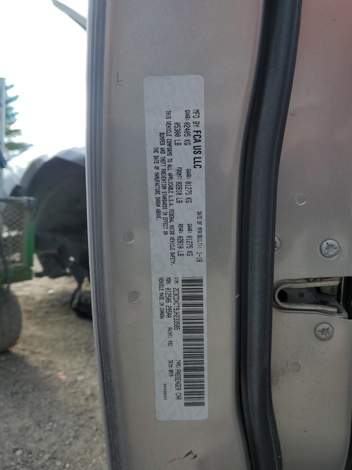 2018 Dodge Charger R/T VIN: 2C3CDXCT9JH233585 Lot: 89676545