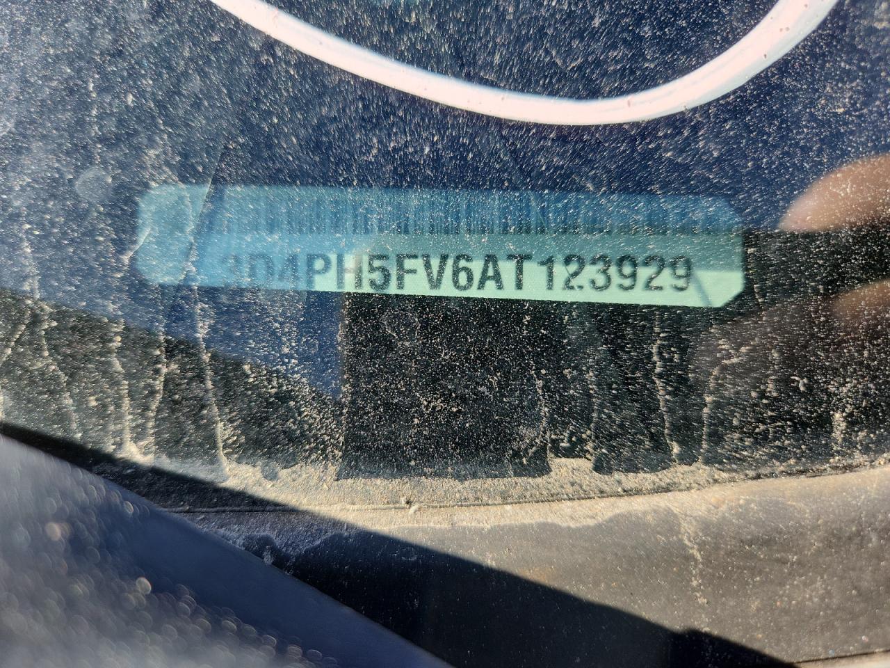 2010 Dodge Journey Sxt VIN: 3D4PH5FV6AT123929 Lot: 85728025