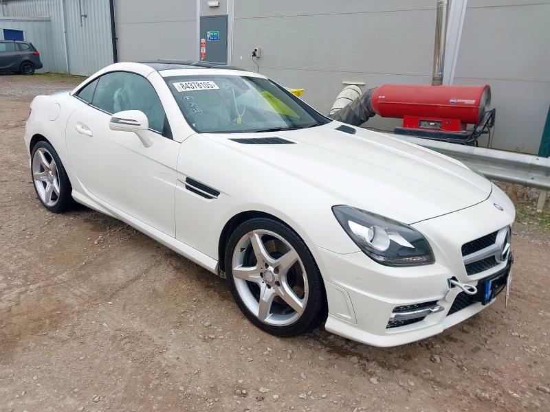 2012 MERCEDES-BENZ SLK250 AMG SPORT CDI BLUE 