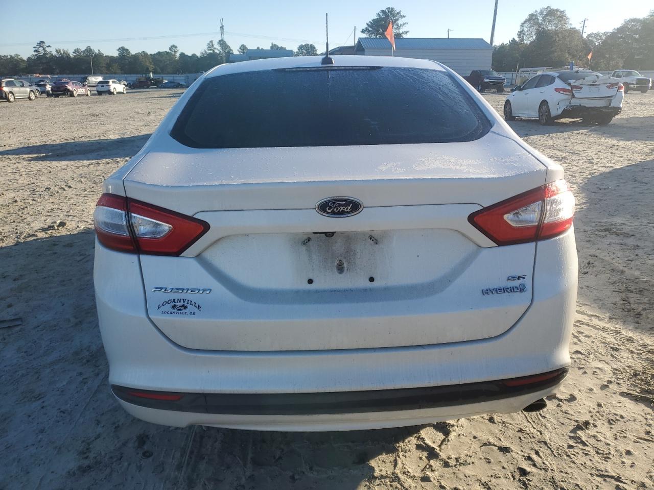 2014 Ford Fusion Se Hybrid VIN: 3FA6P0LU6ER224195 Lot: 82701935