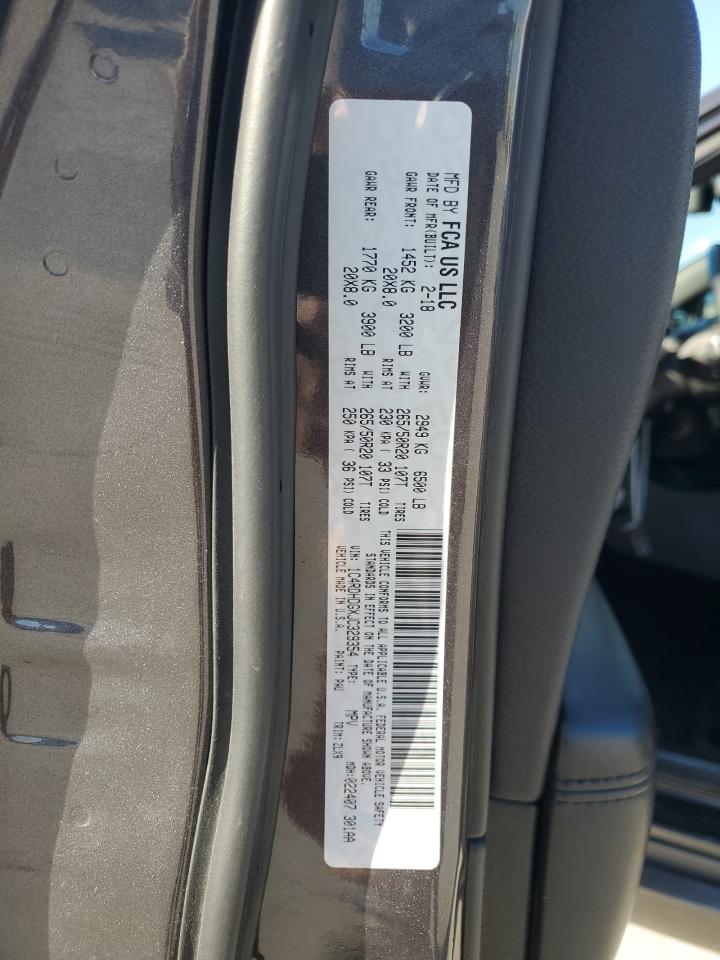 2018 Dodge Durango Gt VIN: 1C4RDHDGXJC329354 Lot: 89465575