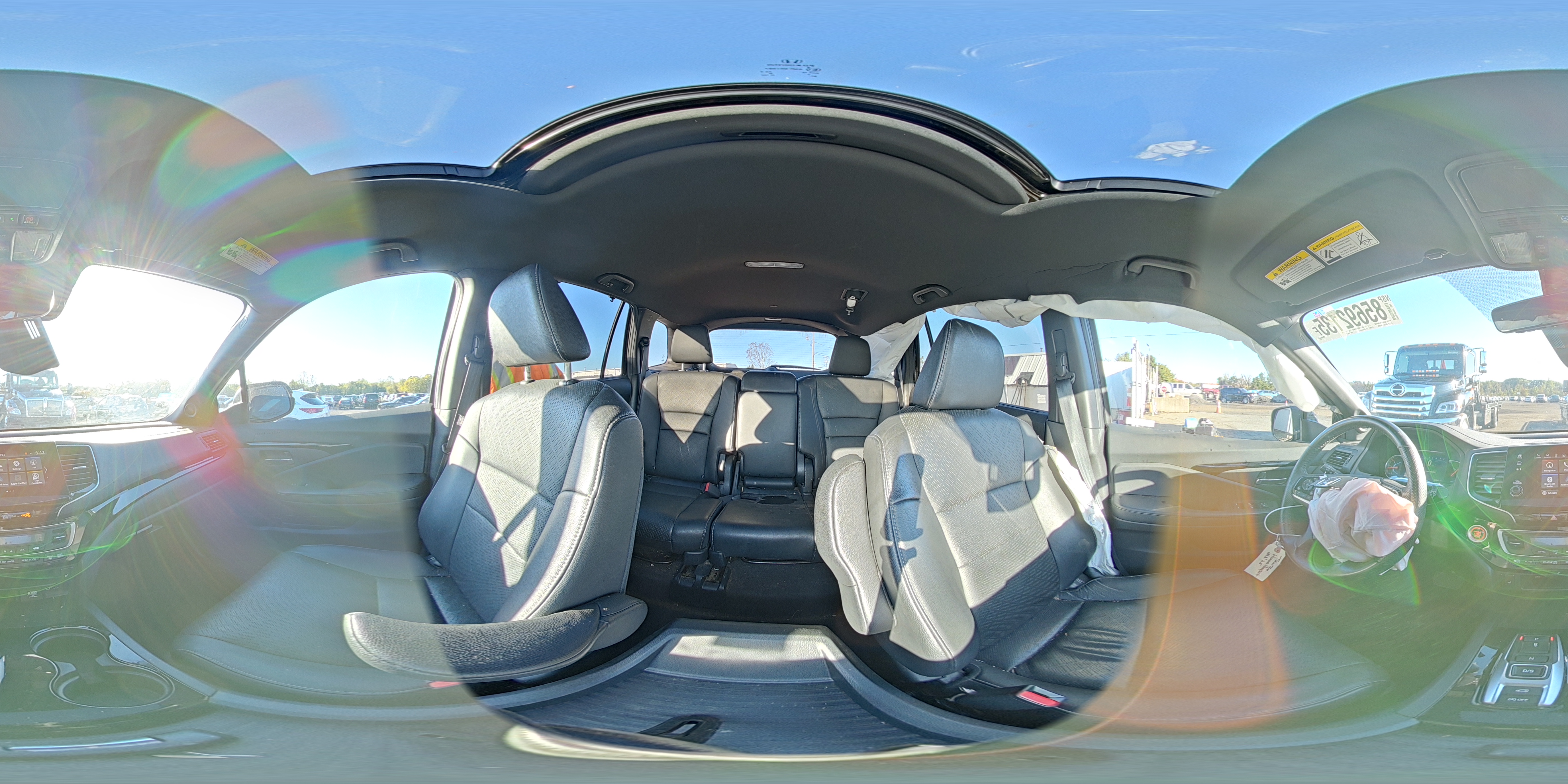 2020 Honda Passport Touring VIN: 5FNYF8H92LB014460 Lot: 85692135