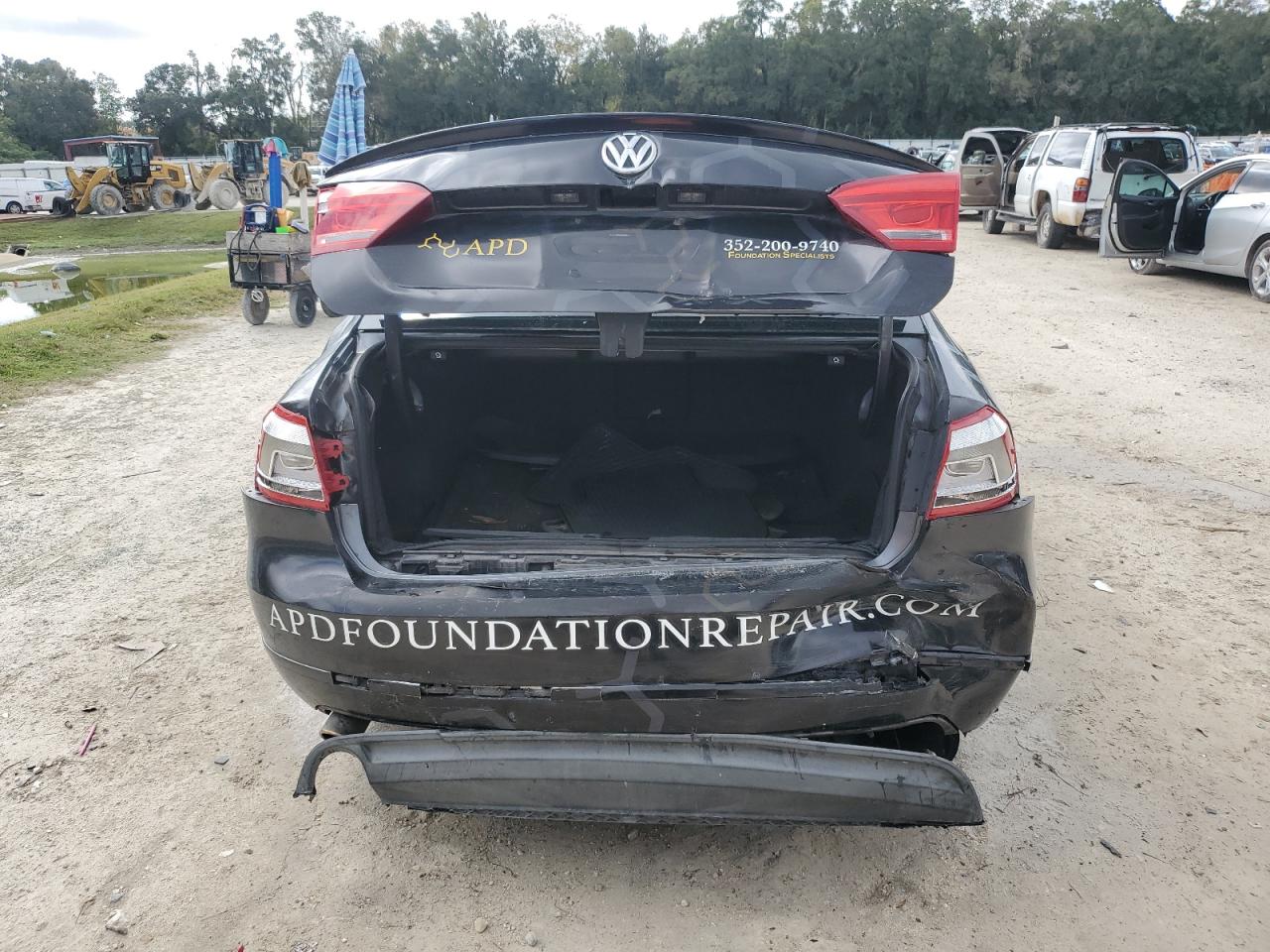 2012 Volkswagen Passat Sel VIN: 1VWCP7A30CC082225 Lot: 89653975