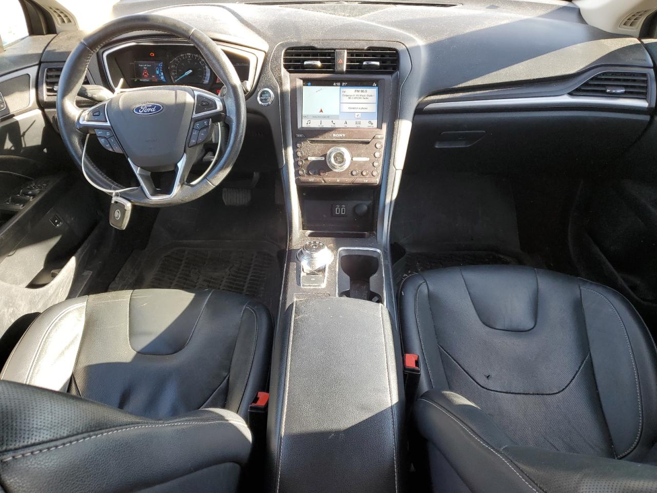 2019 Ford Fusion Titanium VIN: 3FA6P0RU6KR156130 Lot: 85370285