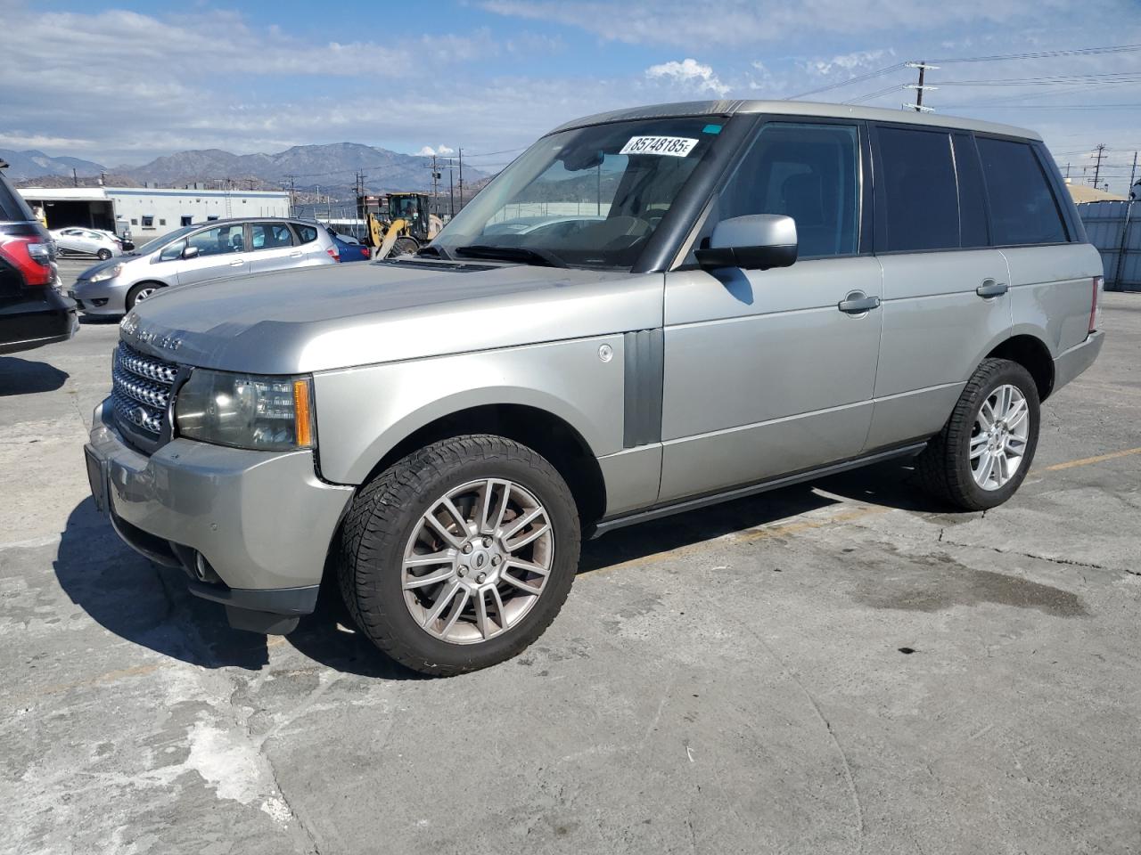 2010 Land Rover Range Rover Hse VIN: SALME1D43AA307253 Lot: 85748185