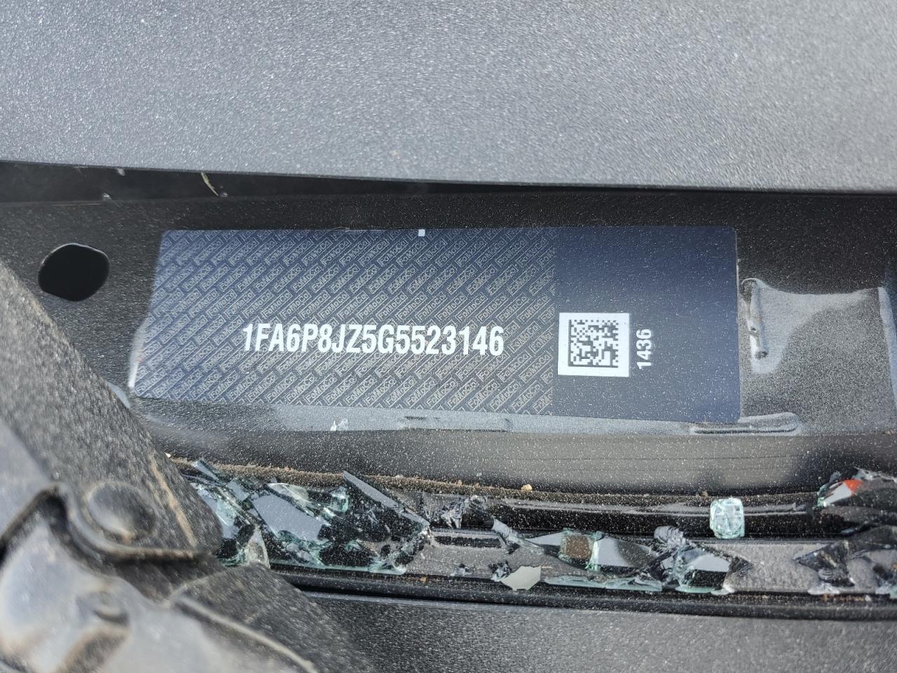 2016 Ford Mustang Shelby Gt350 VIN: 1FA6P8JZ5G5523146 Lot: 86892215