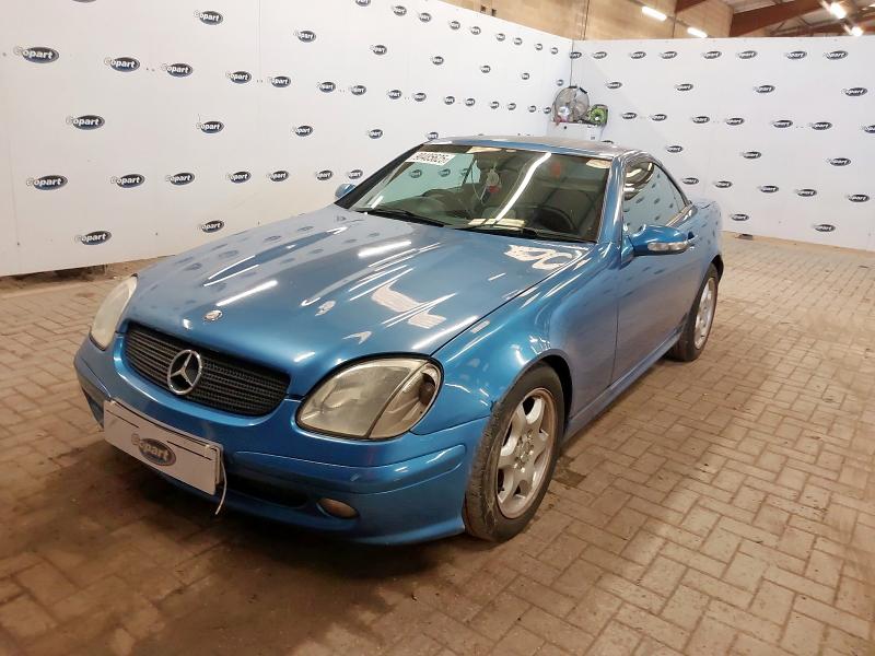 2002 MERCEDES-BENZ SLK SLK 200K 2DR TIP AUTO for sale at Copart SANDWICH
