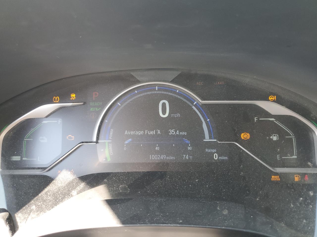 2019 Honda Clarity VIN: JHMZC5F16KC003934 Lot: 90795015