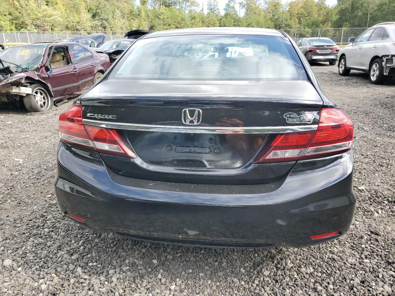 2014 Honda Civic Lx VIN: 19XFB2F53EE208438 Lot: 85357465
