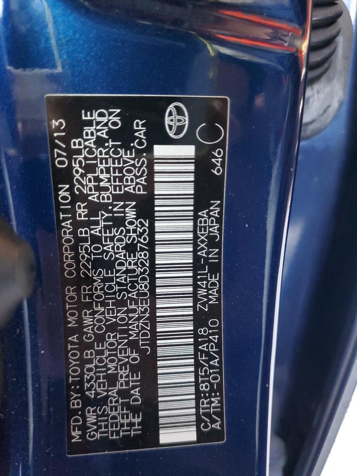 2013 Toyota Prius V VIN: JTDZN3EU8D3287632 Lot: 82427695