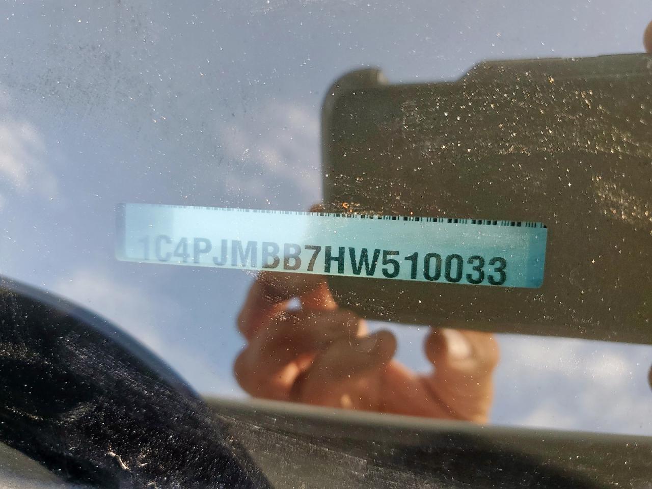 2017 Jeep Cherokee Trailhawk VIN: 1C4PJMBB7HW510033 Lot: 85819665