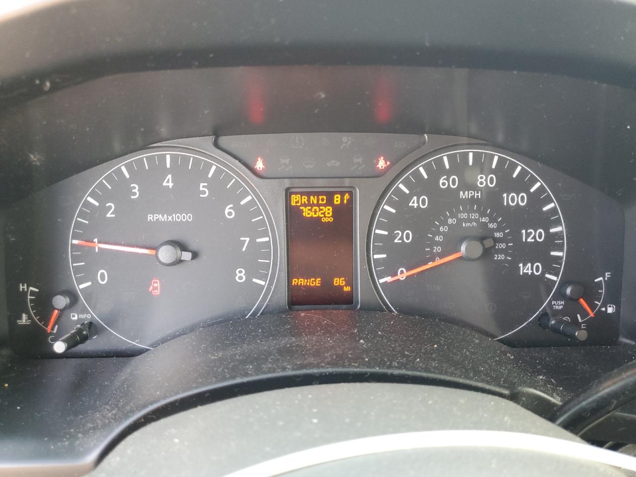 2019 Nissan Nv 3500 VIN: 5BZBF0AA2KN851317 Lot: 86331065