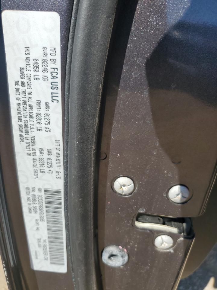 2016 Dodge Challenger Sxt VIN: 2C3CDZAG9GH316895 Lot: 85314305