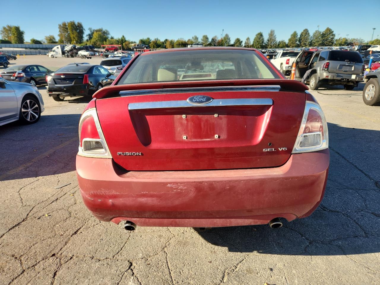 2006 Ford Fusion Sel VIN: 3FAHP08146R180111 Lot: 87295575
