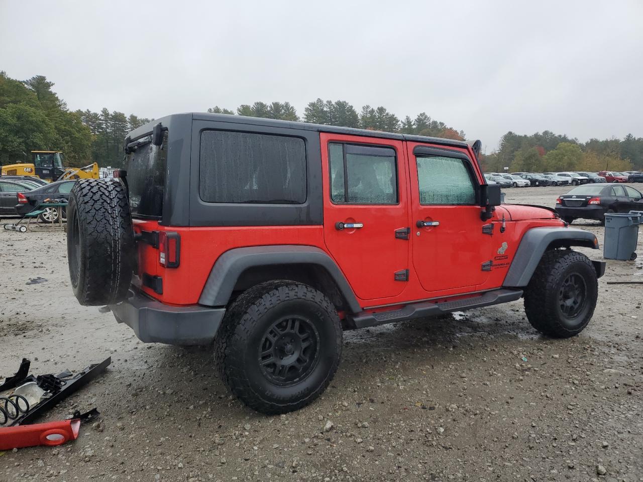 2015 Jeep Wrangler Unlimited Sport VIN: 1C4BJWDG1FL696732 Lot: 86656675