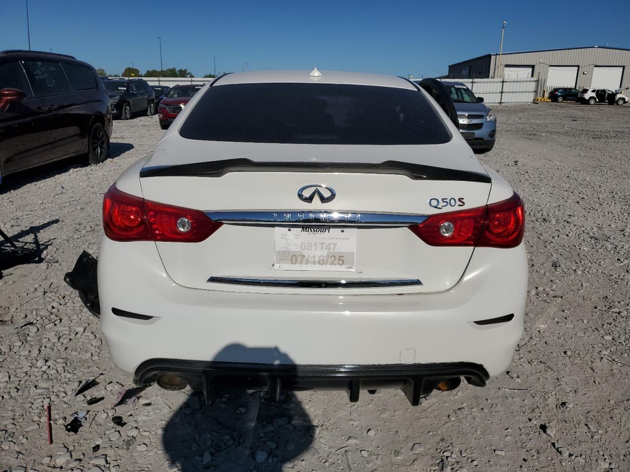 2015 Infiniti Q50 Base VIN: JN1BV7AP9FM331923 Lot: 85561025