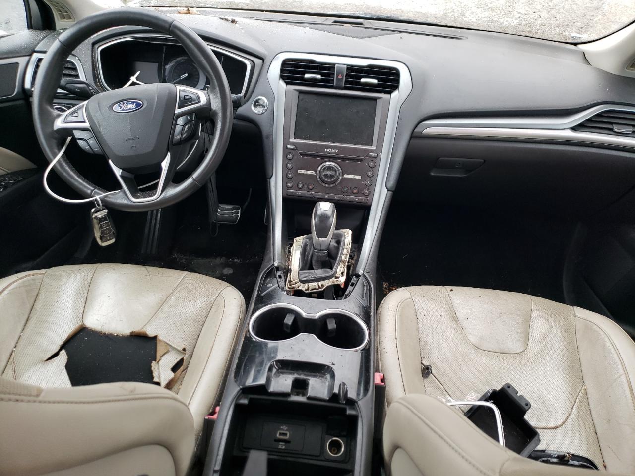 2016 Ford Fusion Titanium VIN: 3FA6P0K98GR138810 Lot: 86293435