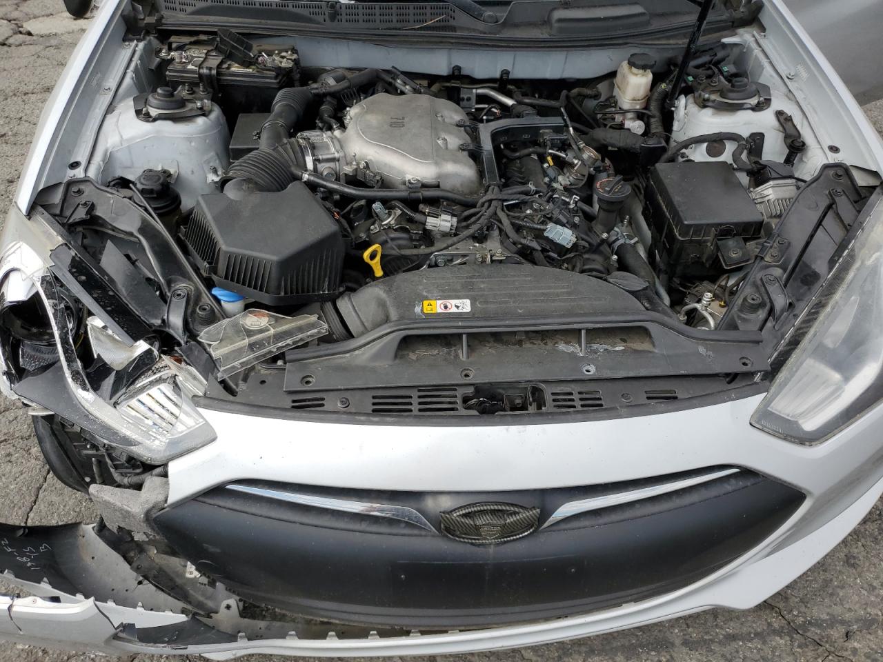 2015 Hyundai Genesis Coupe 3.8L VIN: KMHHU6KJ4FU129646 Lot: 82434825