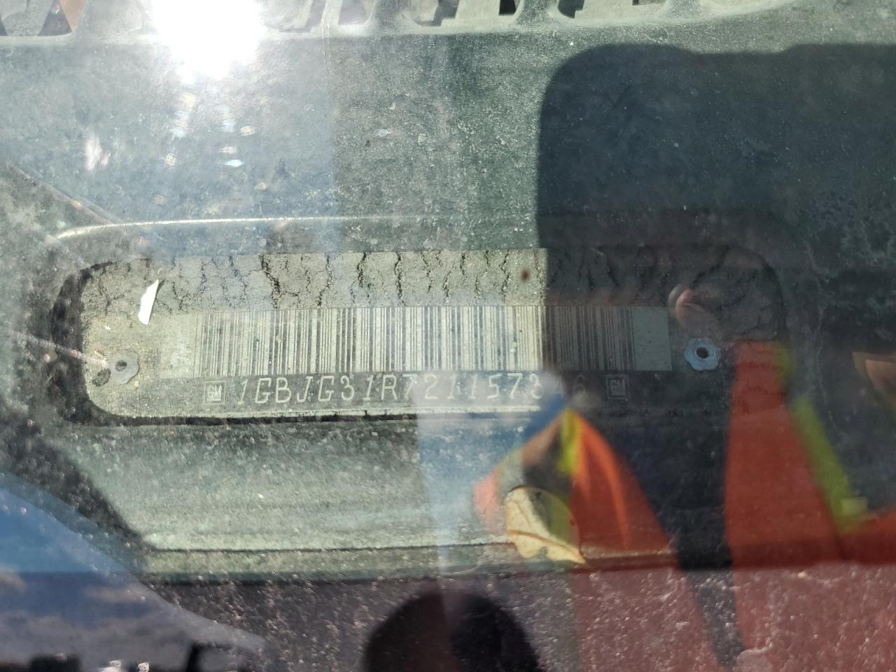 2002 Chevrolet Express G3500 VIN: 1GBJG31R721157346 Lot: 90037555