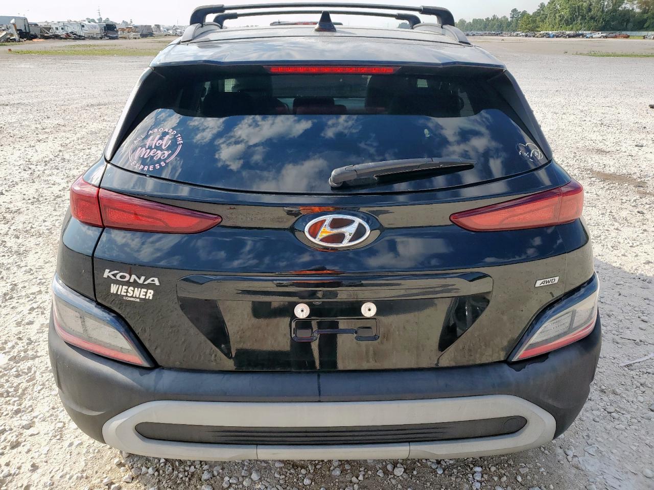 2022 Hyundai Kona Sel VIN: KM8K6CAB9NU797742 Lot: 84303555