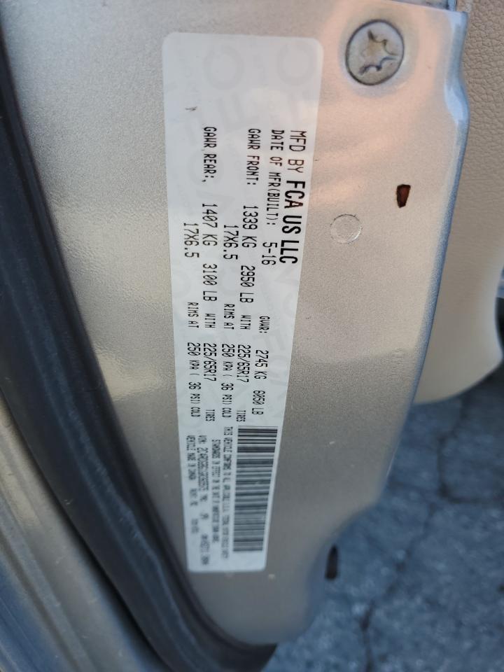 2016 Dodge Grand Caravan Se VIN: 2C4RDGBG1GR365575 Lot: 90274135