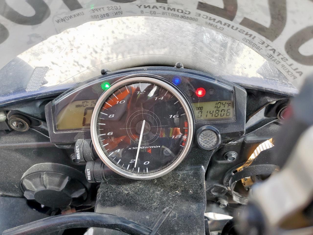 2007 Yamaha Yzfr6 L VIN: JYARJ12E17A015108 Lot: 82245135