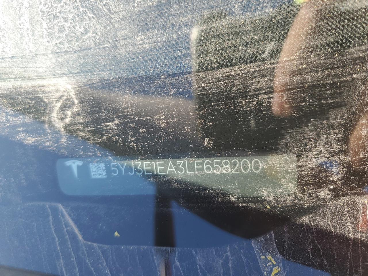 2020 Tesla Model 3 VIN: 5YJ3E1EA3LF658200 Lot: 82275525