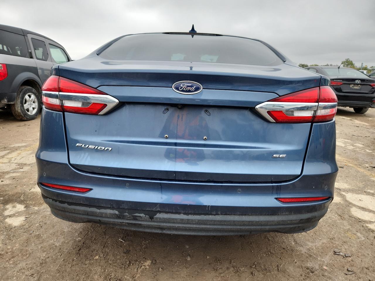 2019 Ford Fusion Se VIN: 3FA6P0H71KR152093 Lot: 89849435