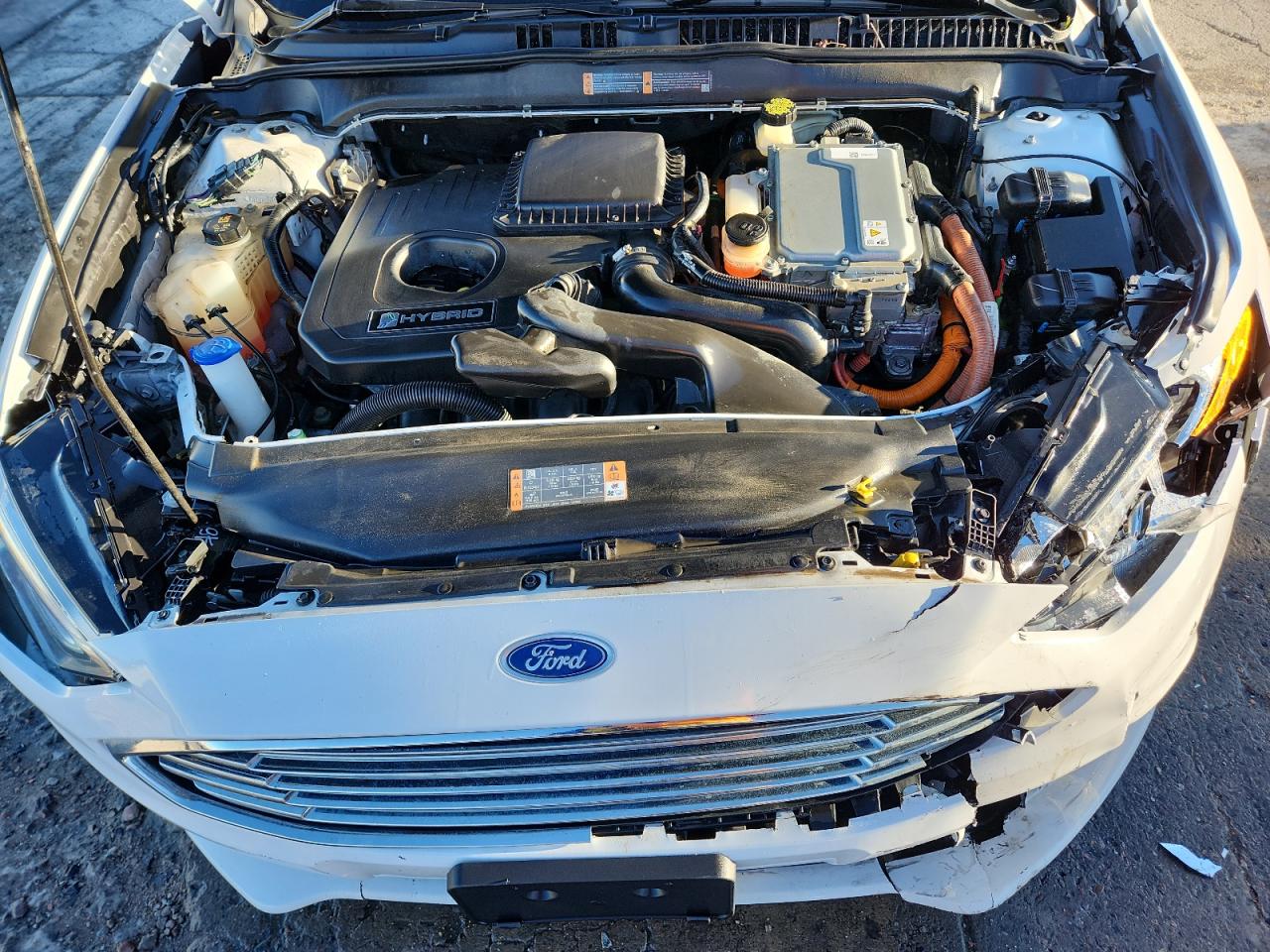 2017 Ford Fusion Se Hybrid VIN: 3FA6P0LU8HR416142 Lot: 89446875