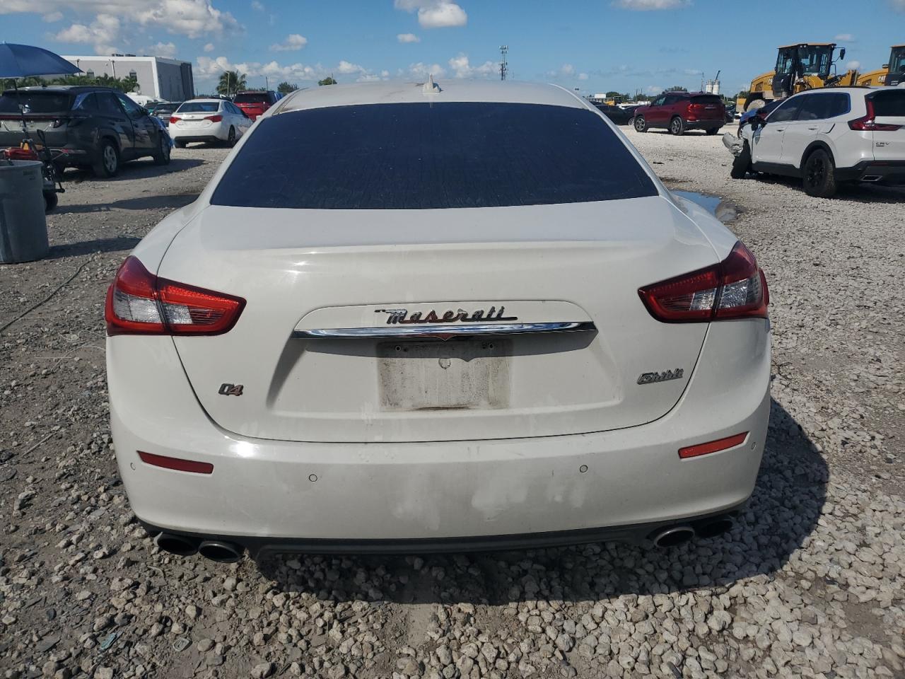 2016 Maserati Ghibli S VIN: ZAM57RTA8G1168320 Lot: 94917825