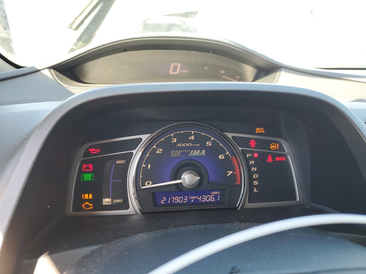 2009 Honda Civic Hybrid VIN: JHMFA362X9S012884 Lot: 82175145