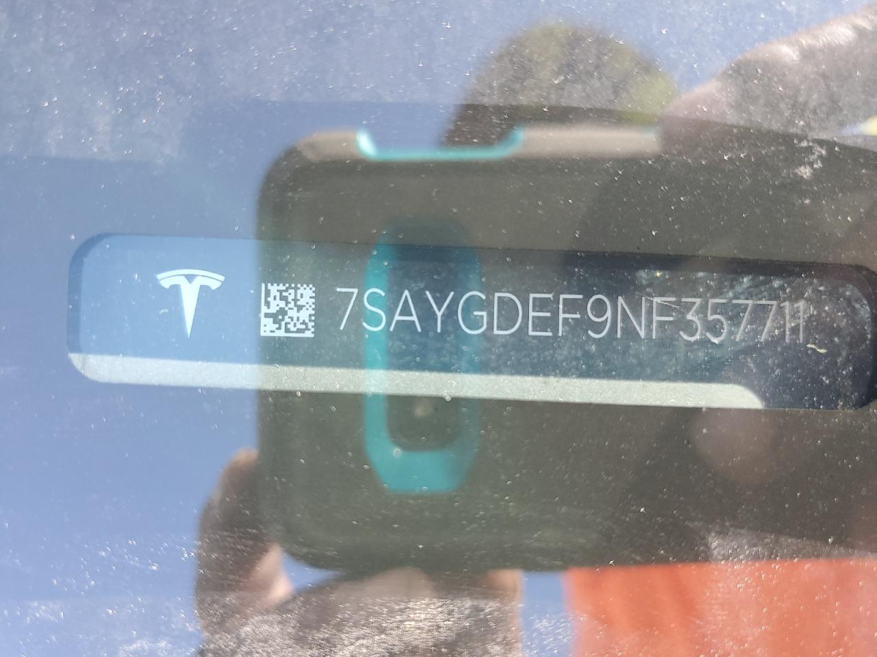 2022 Tesla Model Y VIN: 7SAYGDEF9NF357711 Lot: 81976715