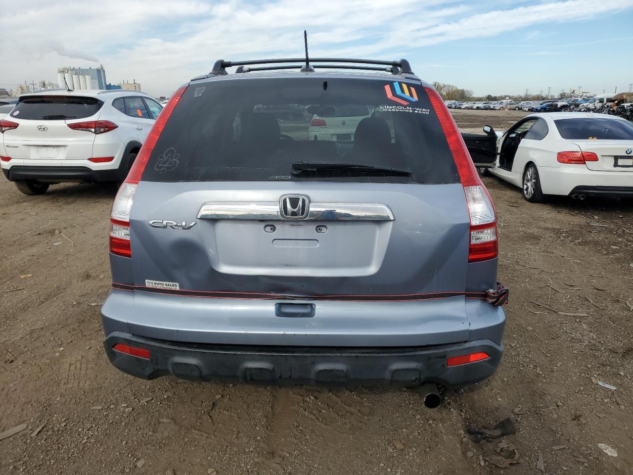 2008 Honda Cr-V Exl VIN: JHLRE48768C019487 Lot: 90590095